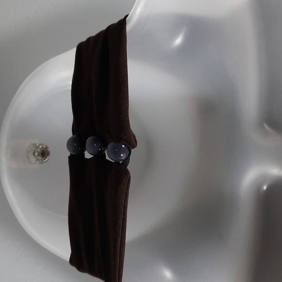 NWT BCX Brown/beige animal print halter top SZ MEDIUM - Picture 5 of 8